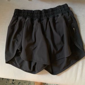 Lululemon black shorts, size 6. Perfect condition.
